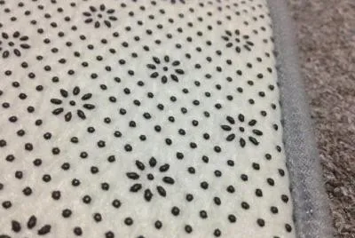 Custom PVC Dotted Nonwoven Fabrics Textiles Felt
