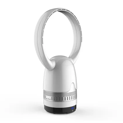 Mini Standing Bladeless Fan: 40W Noiseless Cooling Leafless Fan