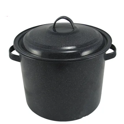 20QT Enamel Stock Pot Non-Stick Grill Barbecue Turkey Pot