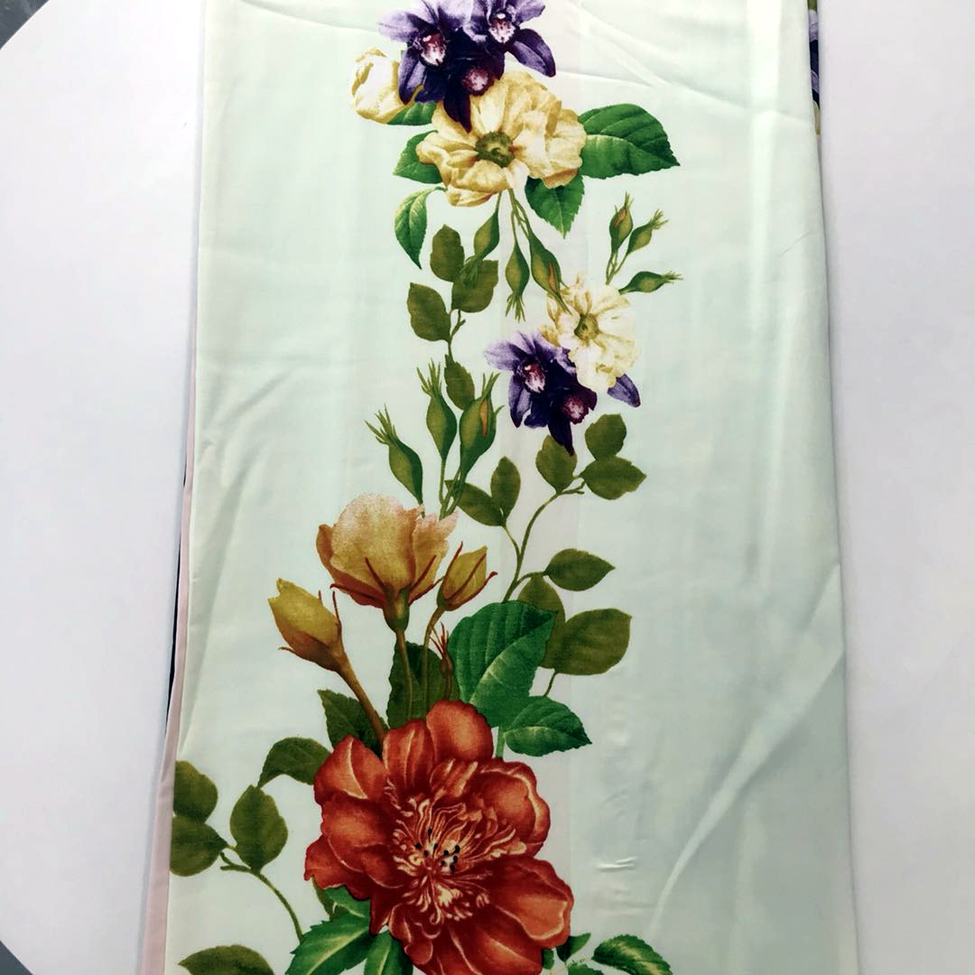 flower broder design for dress