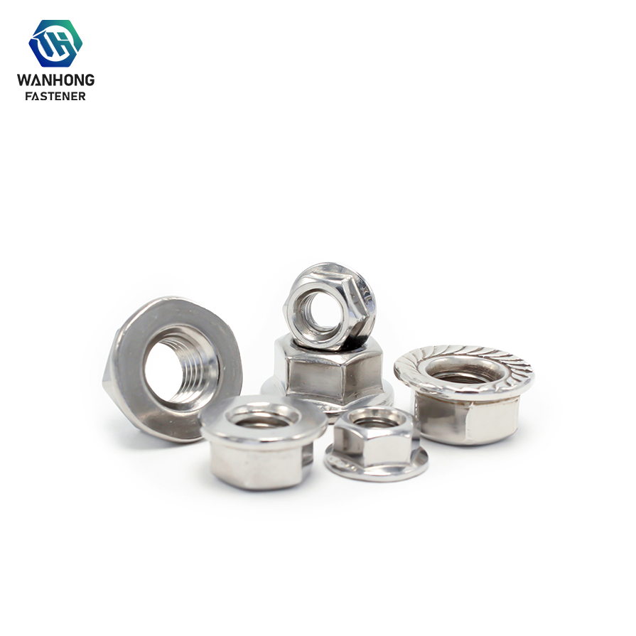 Écrous à bride multi-spécifications en acier inoxydable