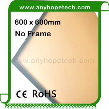 CE RoHS Certified modern design square 47W 60x60cm led panel lights for office