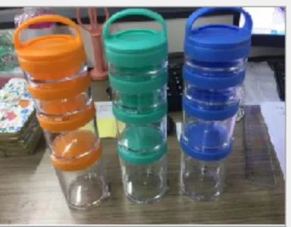 Four Layers Plastic Tuck Box