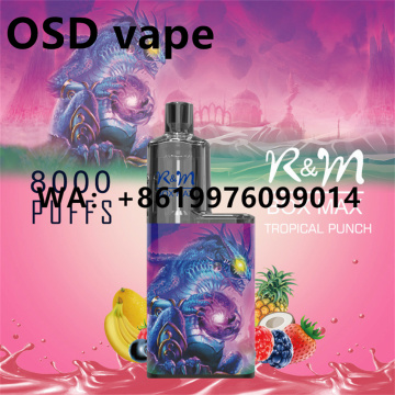 R&M BOX MAX Mesh 8000 Puff Disposable