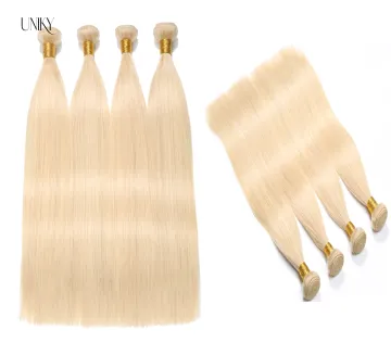 613 30inch raw human blonde hair bundles with frontal, perruque blond virgin hair vendor, remy Brazilian human hair extensions