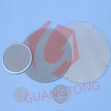 stainless steel rimmed filter