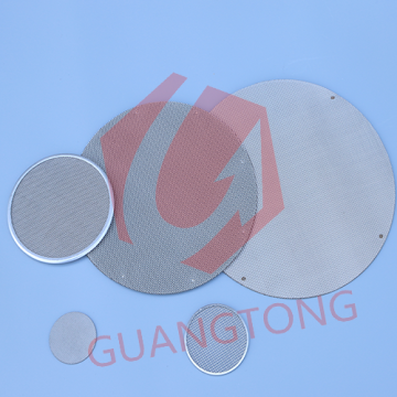 stainless steel rimmed filter