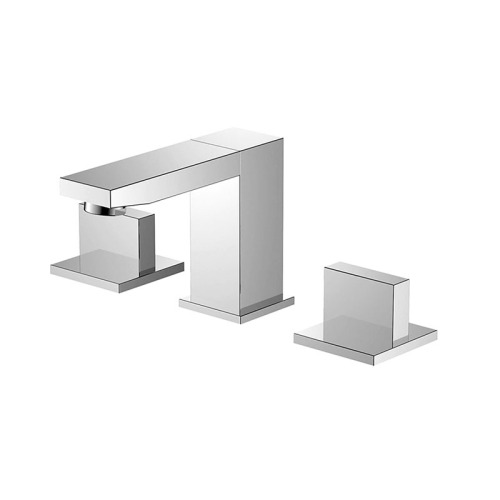 3-hole basin mixer Square