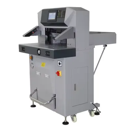 Lukes Brand 500mm Touch Screen Hydraulic Guillotine Cutting Paper Cutter Model 5010px
