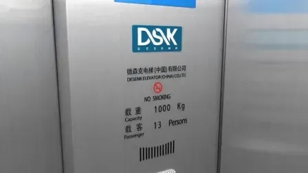 Fuji Passenger Elevator: Small Machine Room Panoramic & Sightseeing Elevator with Glass Door