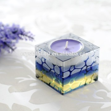 crytsal glass candleholder for home decoration