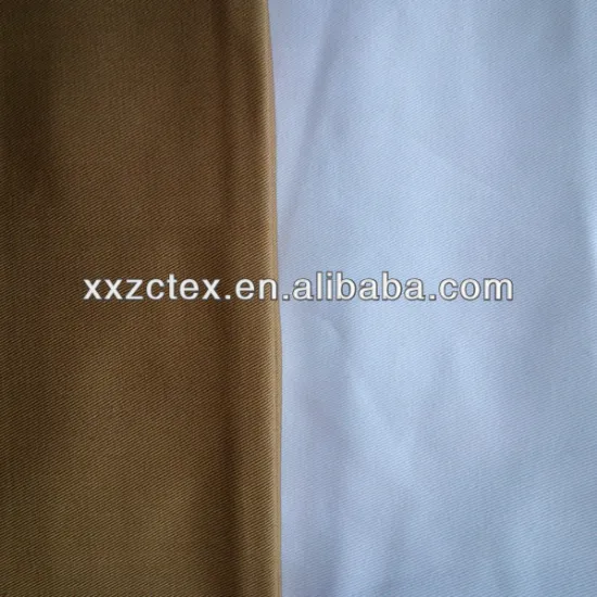 CVC flame retardant twill fabric