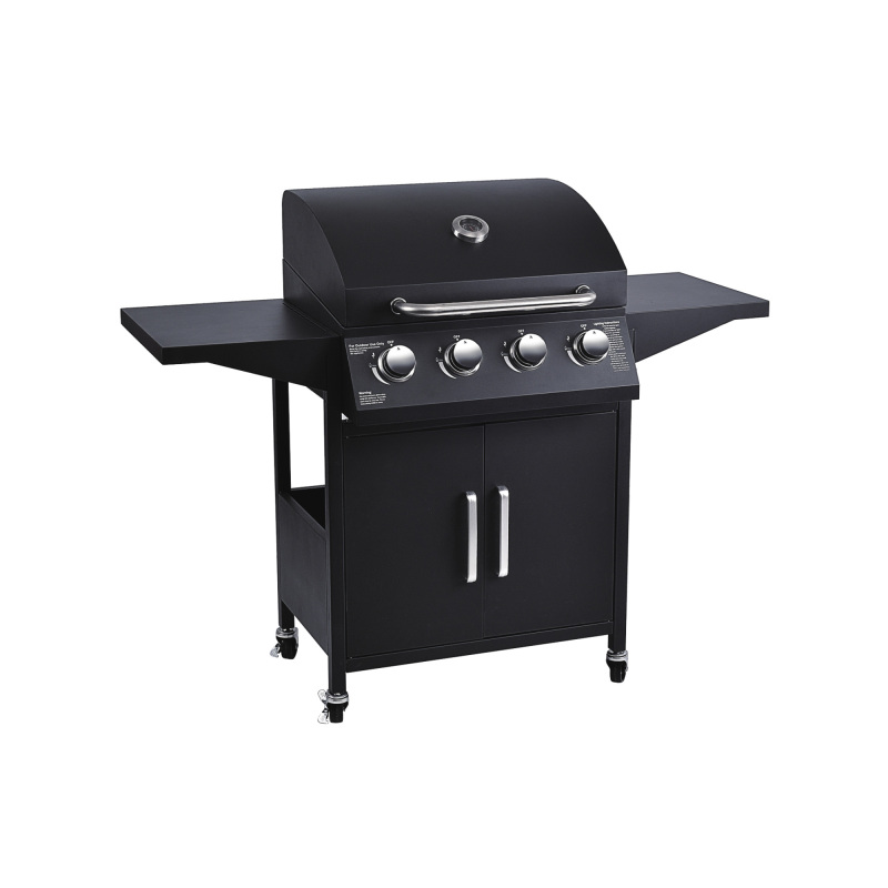 4 Burner Modern Smokeless Barbecue Stainless Steel Outdoor BBQ Gas Grill
