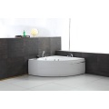 Drop na banheira de hidromassagem de 1,35m de canto pequeno hidrelfro de massagem spa Bathtub