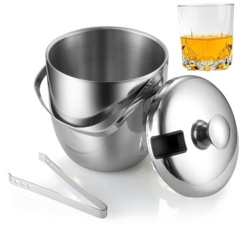 Premium-Eiskübel aus Edelstahl
