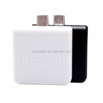 Android用マイクロUSBインターフェイスを備えたRFIDカードリーダー：125kHzチップカードリーダーとライター