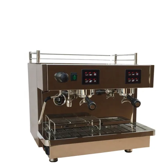 Semi-Automatic Espresso Machine with Double Group