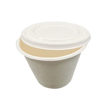 Ecochoice Compostable Sugarcane Bagasse 16 oz Round Bowl