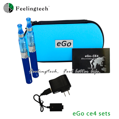 Hot Sales Top Quality Lowest Price Wholesale of Electronic Cigarette EGO CE4 Double Kit in EGO Bag