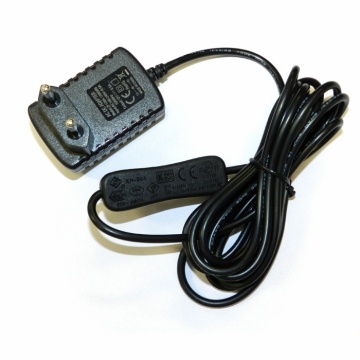 2Pin European Plug 24V0,5A 12W GS Adapter