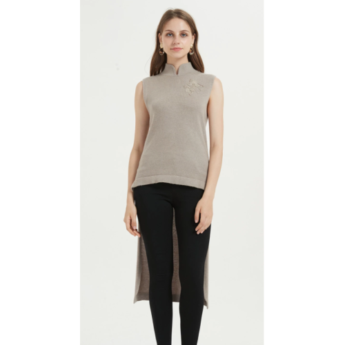 women pullover cashmere hand embroidery
