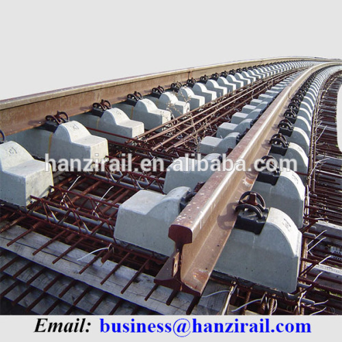 53kg Heavy Golden Steel Rail Supplier