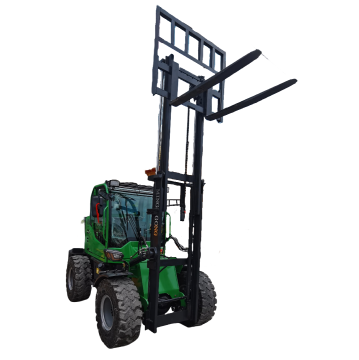 Shandong Minggong 1.5 Ton Diesel Forklift - Affordable All-Terrain Off-Road Mini Forklift