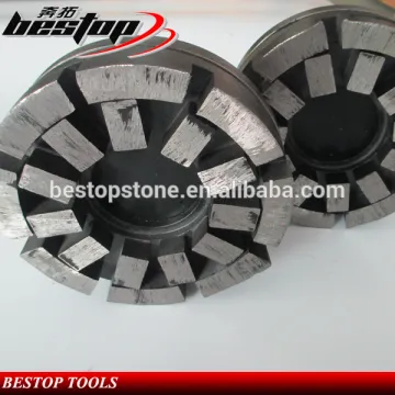 Diamond Satellite Calibrating Wheel for Slabs and Rough Grinding