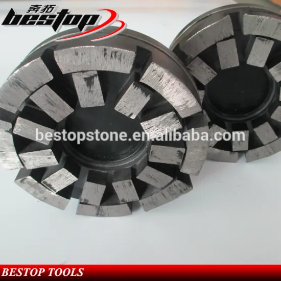 Diamond Satellite Calibrating Wheel for Slabs and Rough Grinding