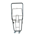 Trolley de acero de alta capacidad con capas dobles