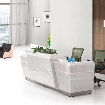 Hotel reception uniform counter dimensions design modern IE106