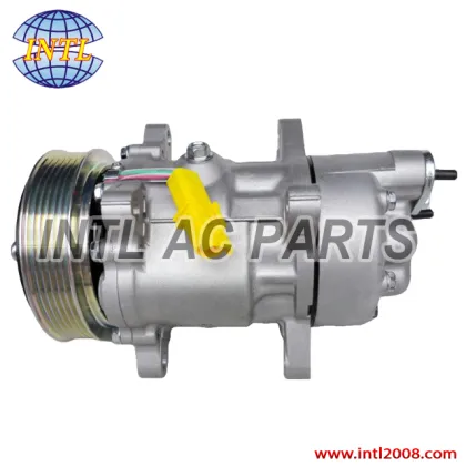 Sanden SD6V12 Car Air Conditioning Compressor AC For Peugeot