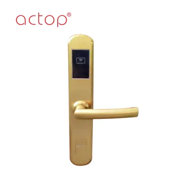Fancy lock door handle hotel lock