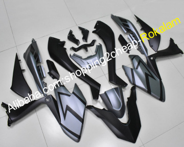 Customize Black Silver Fairing Kits for Yamaha TMAX530 2017-2018