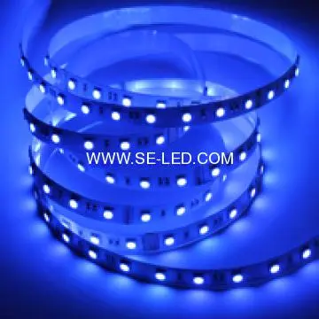 8mm Wide Brown PCB SMD3528 Bule Color Flex LED Tape Light