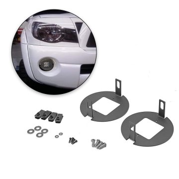 Bumper Fog Light Replacement Mounting Bracket for Toyota Tundra 2007-2013 & Tacoma 2005-2011