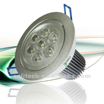 7*1W dimmable Recessed LED ceiling light