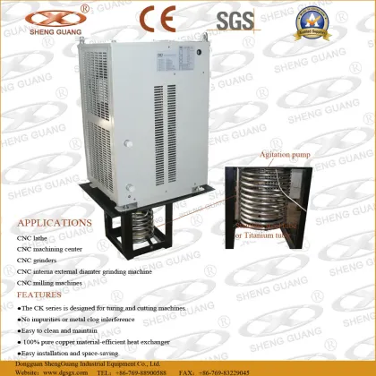 Dirty Cutting Fluid Chiller with Daikin Compressor