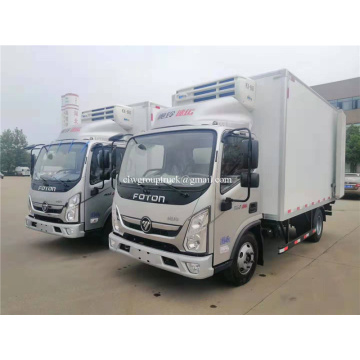 Diesel Frozen Meat Delivery Refrigerated Truck