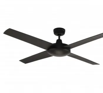 Indoor Black Decorative Ceiling Fan