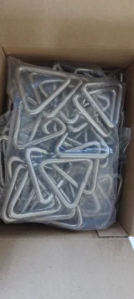 Stainless Steel Welded Delta Ring Rigging Hardware Fittings: Types 304 and 316