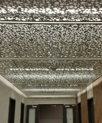 Aluminum Perforated Strip Ceiling Panels