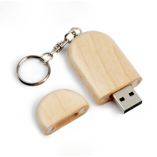 Wooden Usb Flash Drive with Free Logo