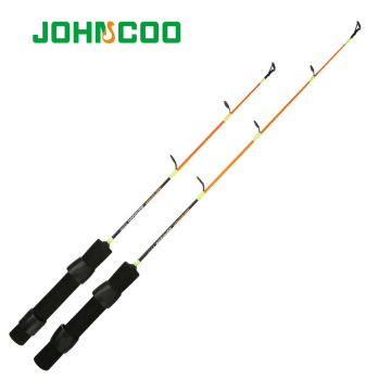 JOHNCOO EXP Portable Mini Carbon Fiber Ice Fishing Rod - 45CM/55CM