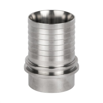 2-1/2\" Food Grade Sanitary Stainless Steel SS316L SS304 SMS Weld Ends Hose Adapter