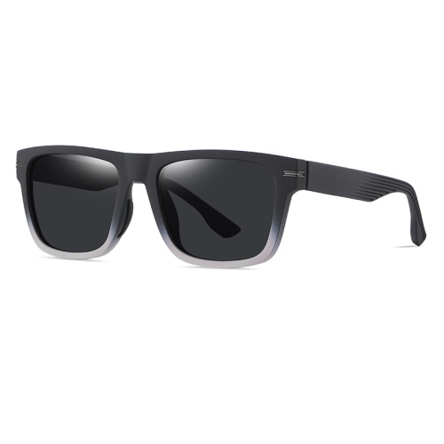 Two Color Gradient TR90 Sunglasses