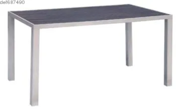aluminum garden desk