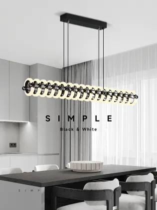 Modern Italian Restaurant Chandelier