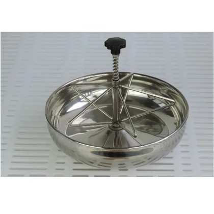 18-25cm Farm Equipment Stainless Steel Livestock Pig Fodder Trough
