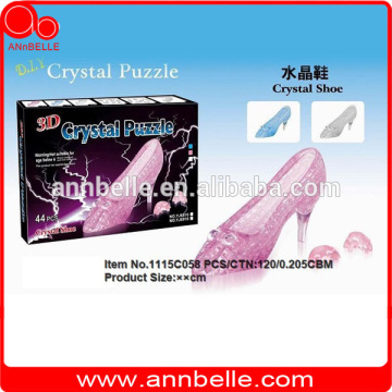 crystal puzzle crystal block crystal brick high heels